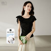 ONEBUYE 晚白 女士短袖T恤 25011307