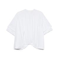 IT CDG COMME des GARÇONS女装宽松蝙蝠袖短上衣不规则下摆