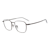 李维斯(Levi's)眼镜框男款全框钛材时尚近视光学眼镜架LV7162/F KB7深枪色 54mm