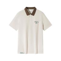 森马 Semir【凉感抑菌】夏季国潮个性复古运动休闲男士polo衫t恤短袖男