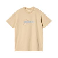 Carhartt WIP短袖T恤男装春夏卡通风科学基因图案印花卡哈特