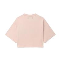 IT AMIRI女装短款短袖T恤青春休闲logo印花露脐半袖TE1003XM