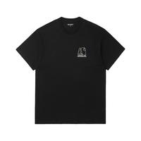 carhartt WIP 卡通风园艺文化图案印花 男士短袖T恤 BKX/黑色,BWX/咖啡色,WHX/白色 S,M,L,XL
