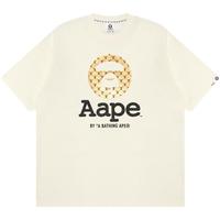 Aape男装春夏烫金老花猿颜印花潮流休闲短袖T恤1446XXM
