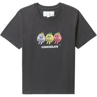 it :CHOCOOLATE女装短袖T恤休闲夏季可爱活泼重磅T恤1815XSK