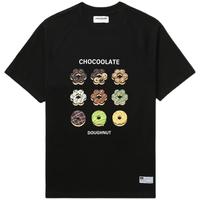 it :CHOCOOLATE女装圆领短袖T恤2024夏季个性趣味半袖M004490