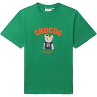 it :CHOCOOLATE女装短袖t恤时尚夏季休闲运动小熊印花1806XUK