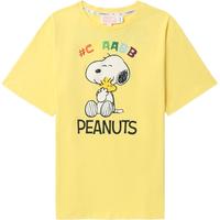 it ccaabb|Peanuts女装短袖T恤休闲夏季多色印花半袖6108S3CK