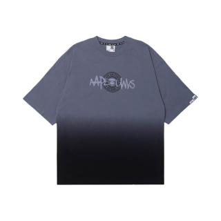  Aape 渐变拼色 男士短袖T恤  GYL/灰色，YEX/黄色 S，M，L，XL