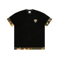  Aape 拼接 男士T恤  BKX/黑色，PKL/粉红色 S，M，L，XL，XXL