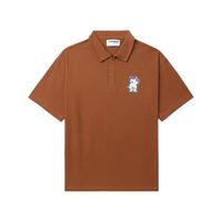 it :CHOCOOLATE男女同款短袖polo衫2024夏季活力少年上衣