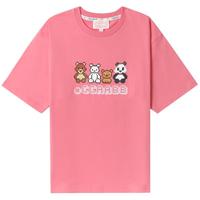 it ccaabb女装短袖t恤季宽松休闲潮流多色半袖6102S3MK