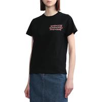 Carhartt WIP短袖T恤女装春夏复古风LOGO图案印花卡哈特030659J