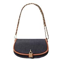 【檀健次同款】MICHAEL KORS Mila 系列小号丹宁链条手袋