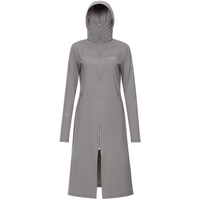 波司登（BOSIDENG）夏季长款全身防晒衣女ANNAKIKI联名连帽防紫外线外套B30523722 深木灰8409 160/84A（衣长110CM，过小腿）