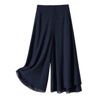 爱上町 凉感 女士裤子  28/L-100-110斤 蓝色