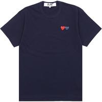 I.T CDG PLAY 女装短袖T恤 黑色 S