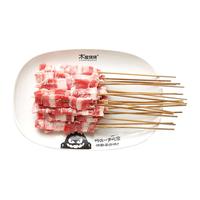 木屋烧烤 食材新鲜牛肉肥牛串户外露营烧烤半成品10串大陆160g冷冻