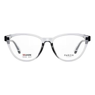 帕森（PARZIN）光学近视眼镜架 复古时尚修颜显瘦猫眼轻盈TR框 可配近视 31030 镜框+镜片【联系在线客服】 浅透灰