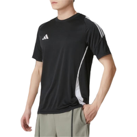 阿迪达斯 adidas休闲半袖男装T恤跑步训练运动短袖IJ7676 A/L码
