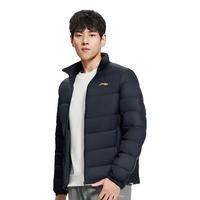 李宁 LI-NING 冬季 男子轻薄款短羽绒服 AYMS203