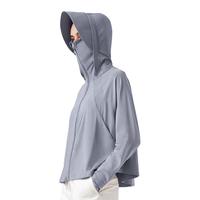 蕉下(beneunder)凉感防晒衣防紫外线夏季披肩防晒服 【高配款】冰川灰 M