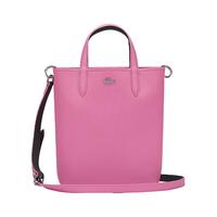 法国拉科斯特 LACOSTE女士24秋季时尚休闲正反两用斜挎包|NF2991AA Q29/粉色/深啡色