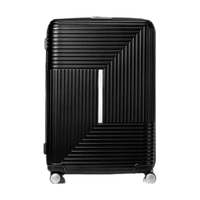 新秀丽(Samsonite)行李箱25英寸拉杆箱可扩容旅行箱包HK6黑色密码托运箱