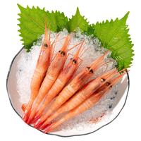 深悦胜 北极甜虾 虾类 黄盒 1KG 特大 深海 冰虾