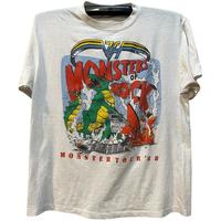 Monsters Of Rock老牌金属摇滚乐队周边短袖vintage美式复古T恤男 M(常规款) YG-116-白色