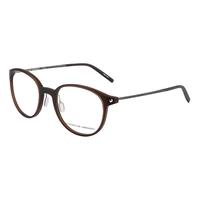  PORSCHE DESIGN/保时捷设计 钛材全框 男士眼镜框  B棕色 1.6