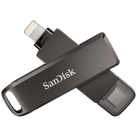SanDisk 闪迪 欢欣i享系列 SDIX70N-064G-ZN6NN U盘 黑色 64GB 苹果lightning接口/Type-C双口
