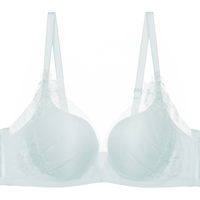 爱慕 女士无钢圈文胸 AM170621S 绿色 70A