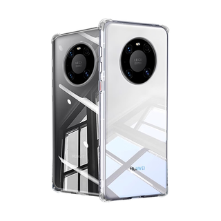 KOOLIFE适用 华为mate40Pro手机壳 huawei mate40pro保护套镜头保护简约亲肤透明保护壳淡化指纹