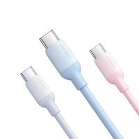 绿联 UGREENiPhone15promax数据线Carplay车载投屏适用苹果15充电线华为oppo小米vivo三星手机快充usb转typec硅胶tpc