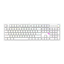 HELLO GANSS 客制化静音 机械键盘  KTT静音红轴 黑色 RGB
