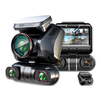 TIESFONG 铁证先锋 2K超清四镜头360度全景行车记录仪停车监控24小时防划车-256G版