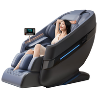 奥克斯(AUX)按摩椅家用全身太空舱2024全自动多功能零重力智能电动按摩沙发按摩机送爸爸父母亲节 豪华家用智能语音+岫玉按摩+快捷中控+零重力+黑灰