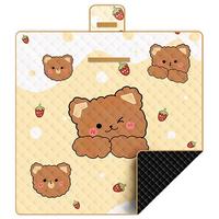 荒野拾光 野餐垫防潮垫加厚露营户外地垫便携野炊春游草坪垫子防水帐篷地垫