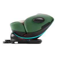 新安怡(AVENT)ALBA艾博儿童座椅0-12岁汽车用婴儿座椅360度旋转i-Size认证 艾博-丛林绿(欧盟i-Size认证)