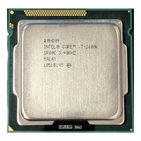 英特尔（Intel）2代酷睿 i3 i5 i7 1155针 双核 四核 台式机2600 2500拆机散片cpu i7 2600K 3.4G四核 95W 散片
