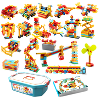 FEELO 费乐 科教积木兼容乐高齿轮拼装科学小制作儿童组装小学生男女孩子科技教育系列3年级98颗粒