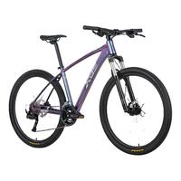 喜德盛(xds) 山地自行车英雄600油碟X6铝合金变色车架27.5大轮径成人单车 24款炫彩紫/绿17寸