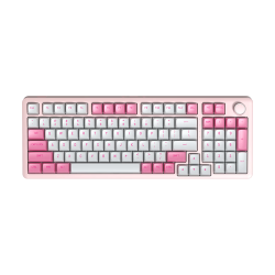 惠普 K10G-98客制化机械键盘 电竞游戏蓝牙无线三模键盘 98配列带旋钮 全键热插拔