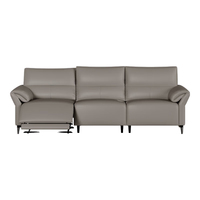  顾家家居 KUKA  90.YG.6177B 电动功能沙发 三人位右电动 科技布海暮灰 常规款