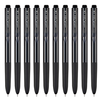 uni 三菱铅笔 UMN-155 按动中性笔 黑芯 0.38mm 10支装