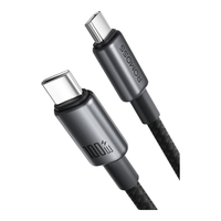 ROMOSS/罗马仕 CB323A-851-214H PD100W快充 Type-C数据线 【苹果16/15全系快充】2米黑 织 100 5