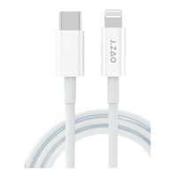京东京造 Type-C转lightningPD快充数据 1.2米+1.8米