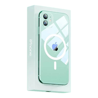KOOLIFE 苹果11手机壳iPhone11/XR保护套全透明防摔magsafe磁吸充电壳透明软边镜面官方同款式苹果12