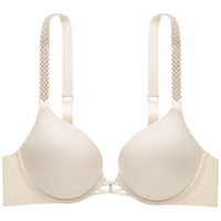 维多利亚的秘密 维密 全新巴洛克有钢圈胸罩设计肩带无痕文胸内衣女旷野美拉德 4SLS白色-聚拢款 11256133 36C 36/80C